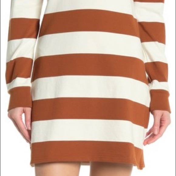 VERONICA BEARD Striped Dusty Rugby Dress -XS - Picture 4 of 6